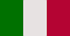 italienische flagge quer