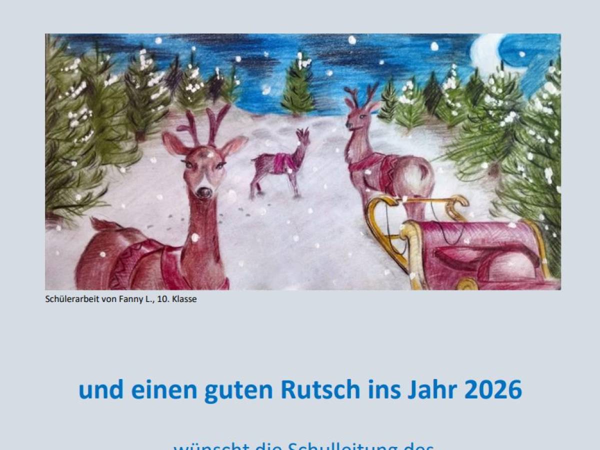 Frohe Weihnachten!